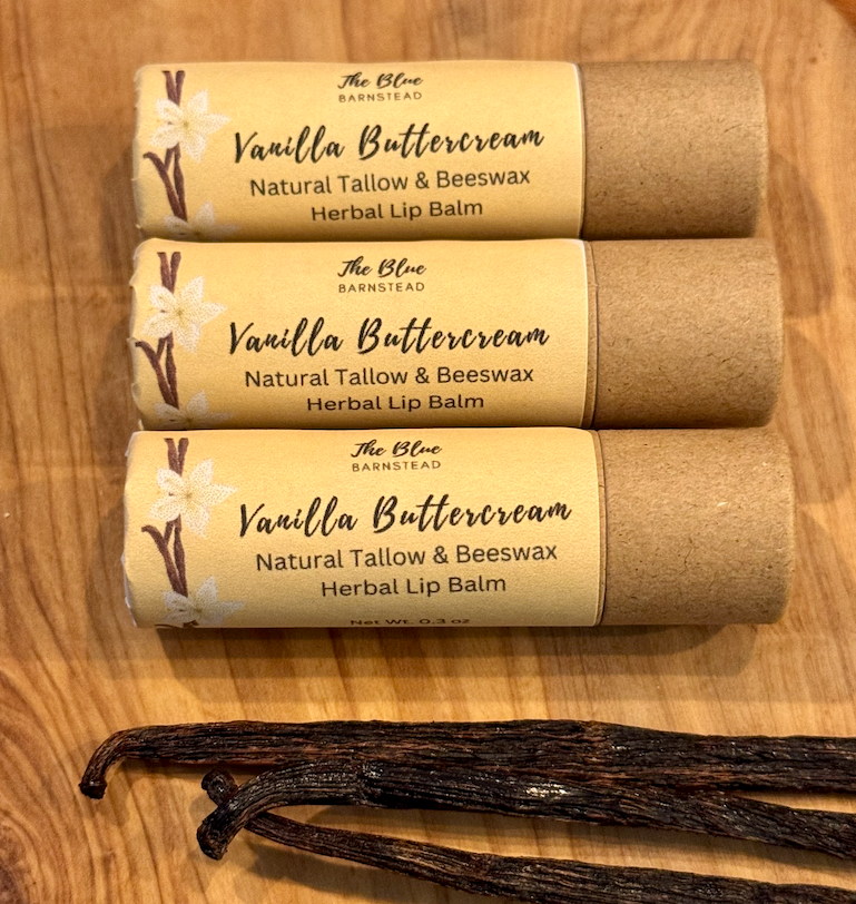 Vanilla Buttercream Herbal Lip Balm