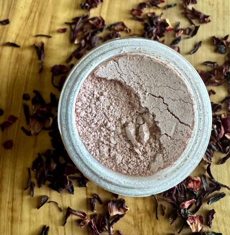 Strawberry Hibiscus Face Mask Powder