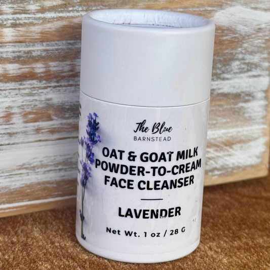 Oat & Goat Milk Powder-to-Cream Face Cleanser