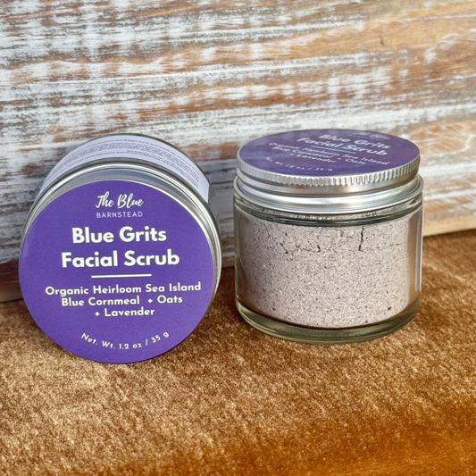 Blue Grits Facial Scrub