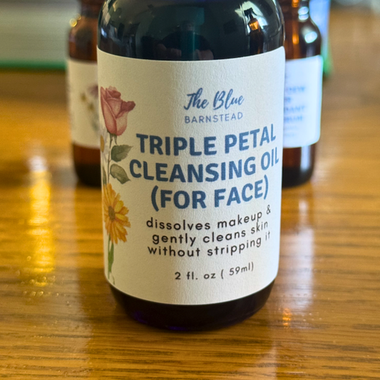 Triple Petal Face Cleansing Oil