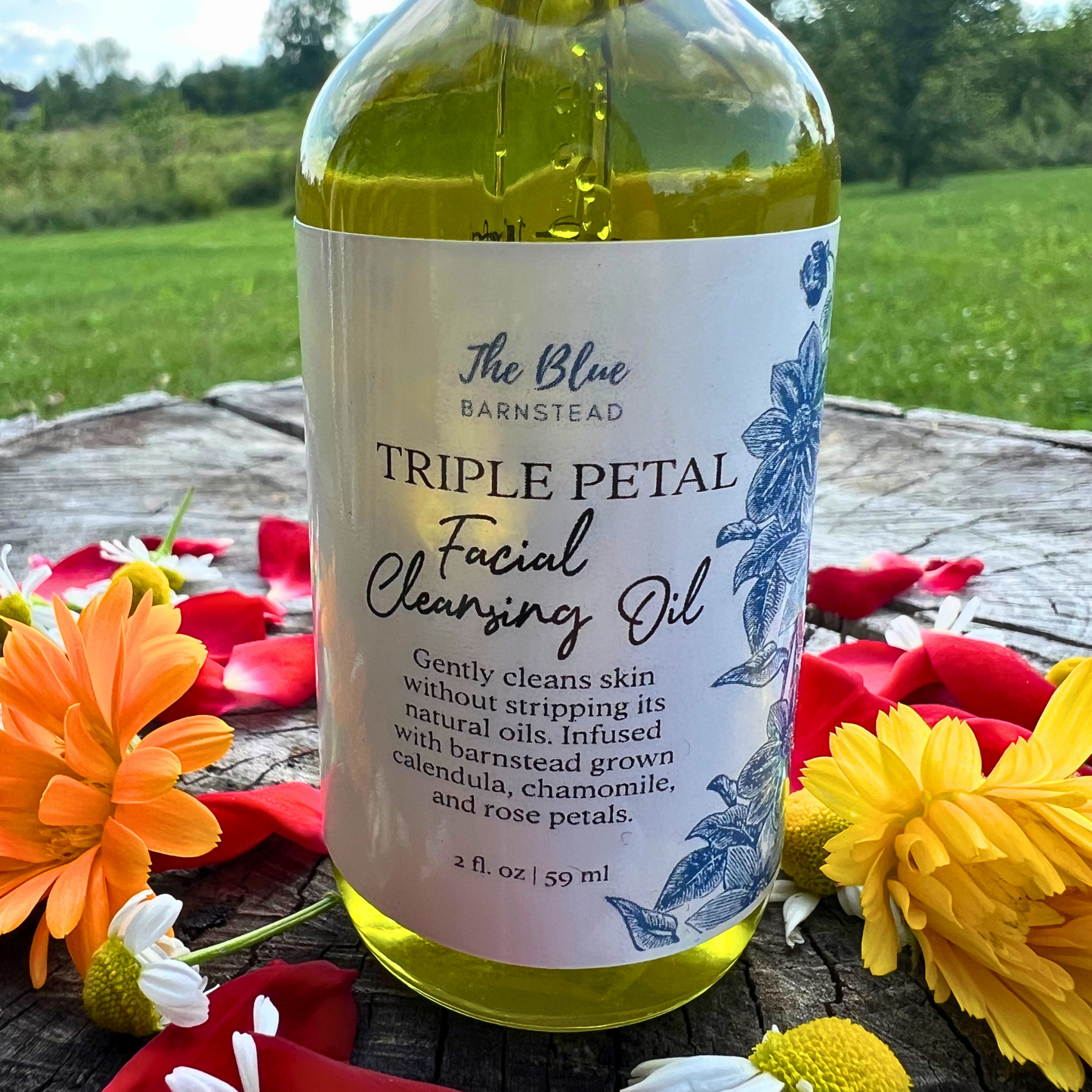 Triple Petal Facial Cleansing Oil