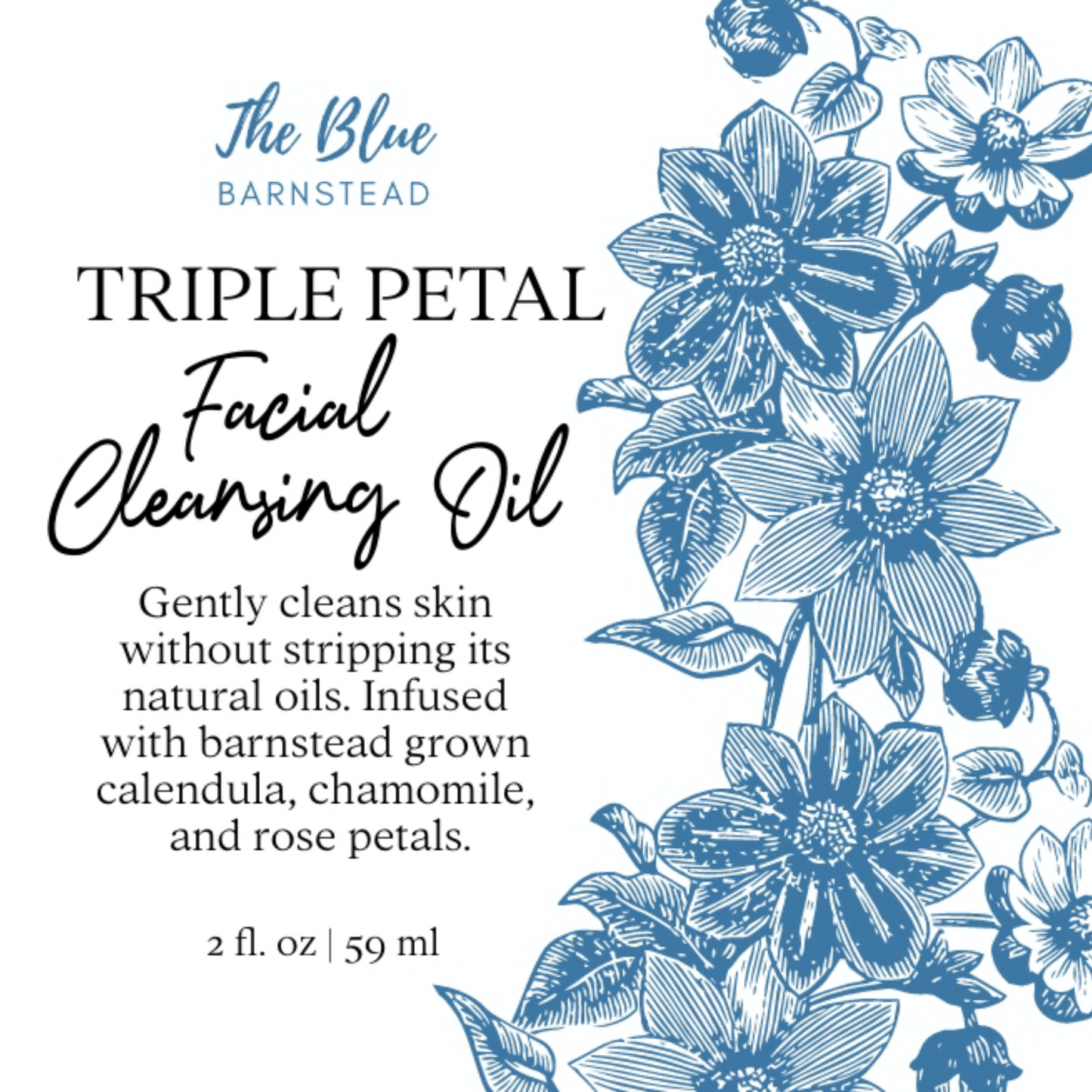 Triple Petal Facial Cleansing Oil